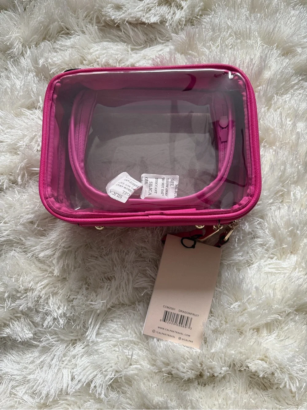Calpak Limited Edition Dragonfruit Cosmetic Pouch